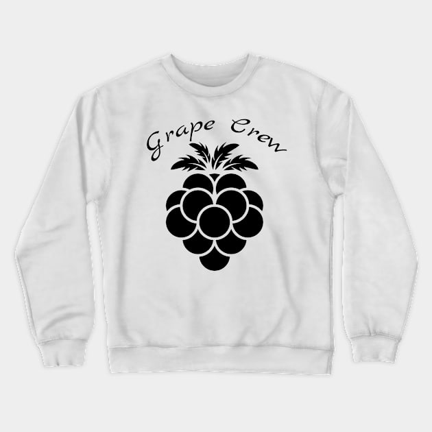 Grape Crew - 01A Crewneck Sweatshirt by SanTees